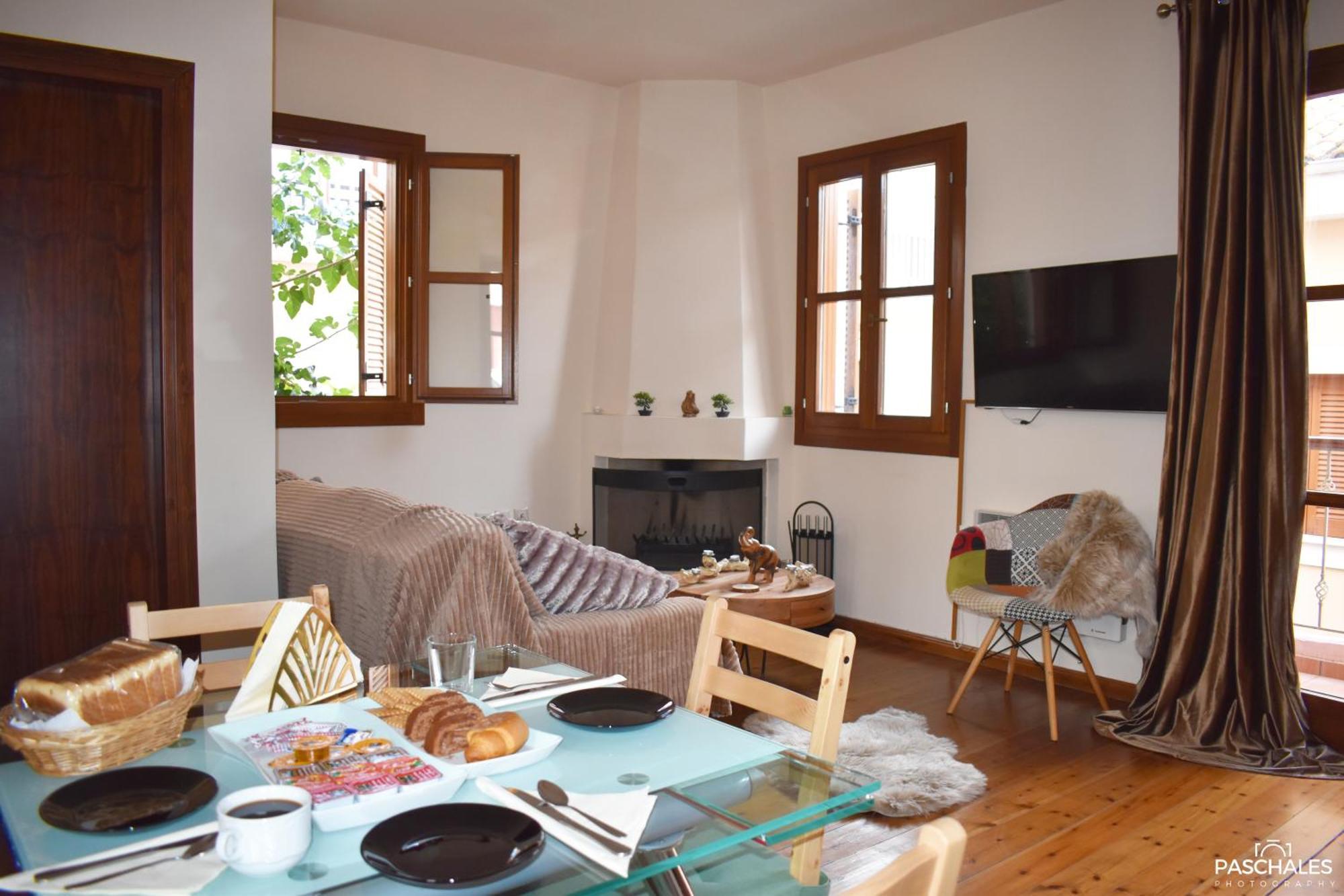 Delfi'S Cozy Maisonette Delphi Exterior foto